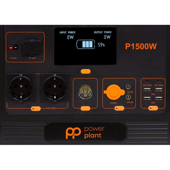 Зарядная станция PowerPlant PB930739 (1536 Вт·ч / 1500 Вт) изображение 5
