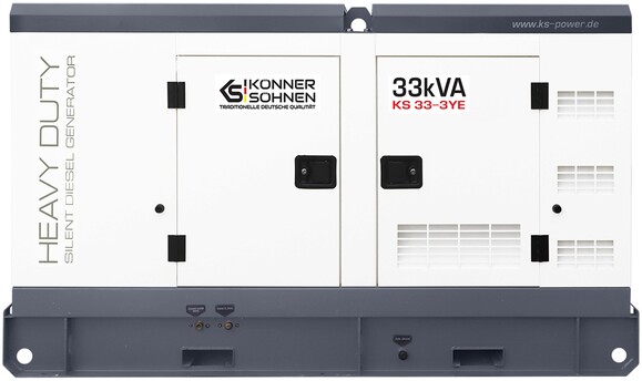 Дизельний генератор Konner&Sohnen KS 33-3YE фото 2