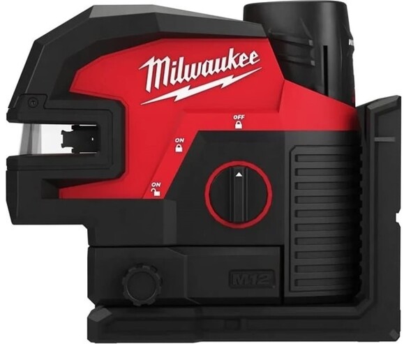 Акумуляторний лазерний нівелір Milwaukee M12 CLL4P-301C (4933479203) фото 2