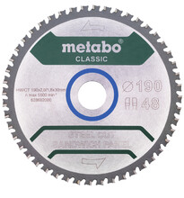 Пиляльний диск Metabo Classic 190x30 мм (628682000)