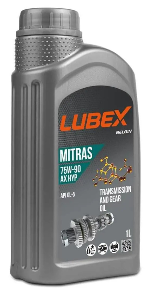 

Трансмиссионное масло LUBEX MITRAS AX HYP 75w90 API GL-5, 1 л (61768)