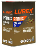 Моторное масло LUBEX PRIMUS RN 5W40, 3.2 л (61760)