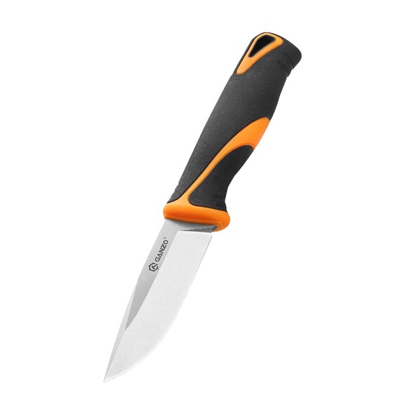 Нож Ganzo G807OR, оранжевый с ножнами изображение 2