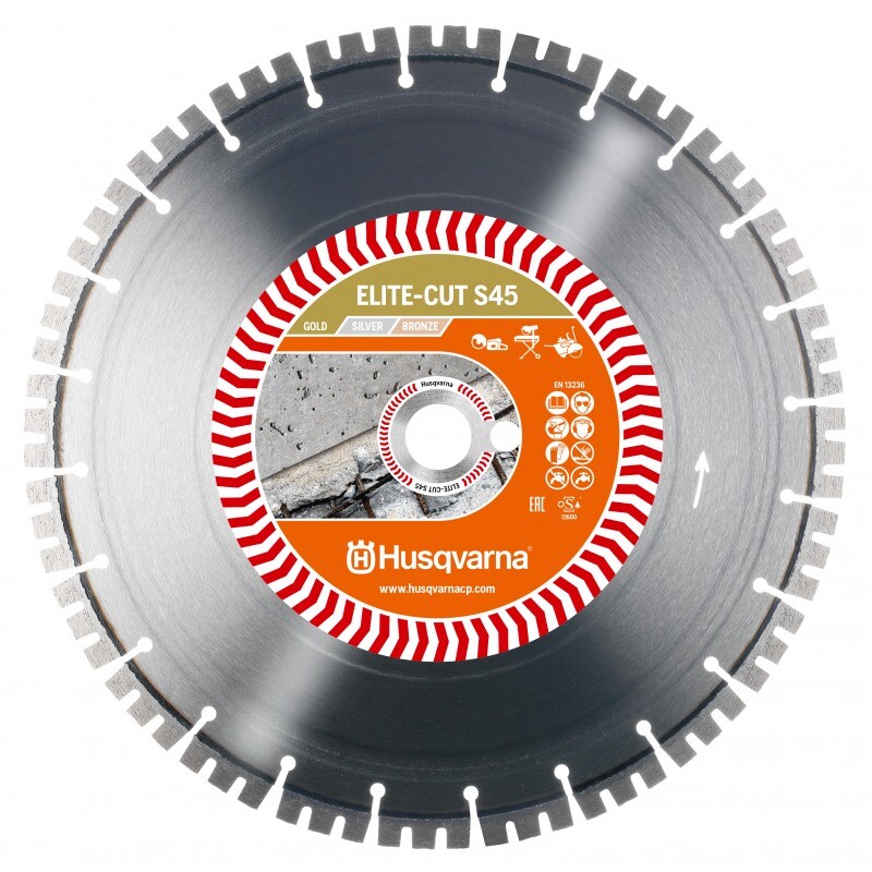 

Диск алмазный Husqvarna S1445/EL45 400х25.4 мм (5798116-30)