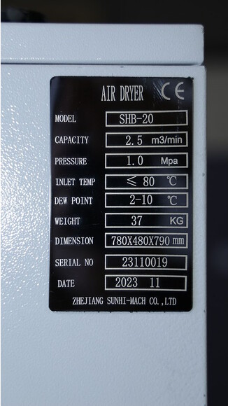 Осушитель сжатого воздуха Mast SHB-20 изображение 4