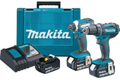 Набор аккумуляторных инструментов Makita LXT DLX2127X1