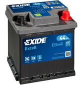 Аккумулятор EXIDE EB440 Excell, 44Ah/400A 