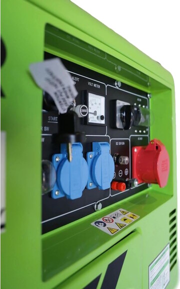 Дизельний генератор Zipper ZI-STE7500DSH + газова плитка Orcamp CK-505 + 4 газових картриджа 400 мл (KZI-STE7500DSH) фото 9