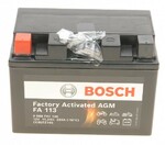 Мото аккумулятор Bosch, 11.2Ah/220A (0 986 FA1 130)