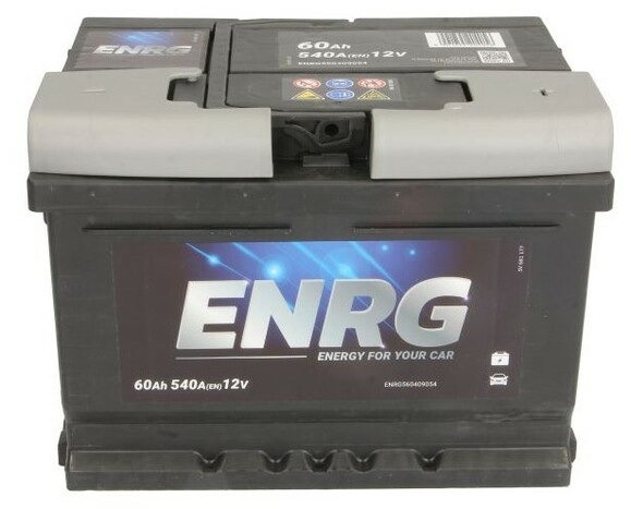 Автомобильный аккумулятор ENRG ENRG560409054 12 В (60 Аh, 540 А, R+) изображение 3