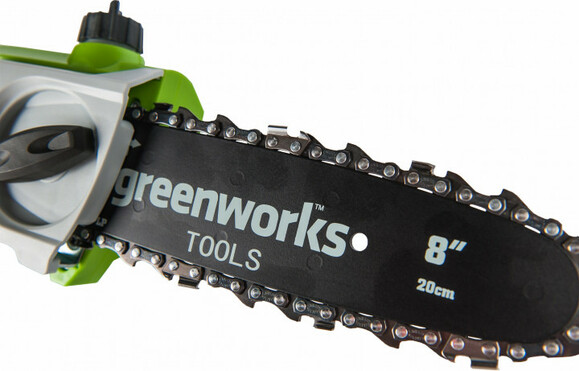 Высоторез-сучкорез аккумуляторный Greenworks G24PS20 (2000107) (без аккумулятора и ЗУ) изображение 8