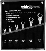Набор ключей разрезных WhirlPower 8-22 мм, 6 шт. (23803)