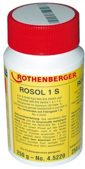 Пастообразный флюс Rothenberger ROSOL 1S (4_5220)