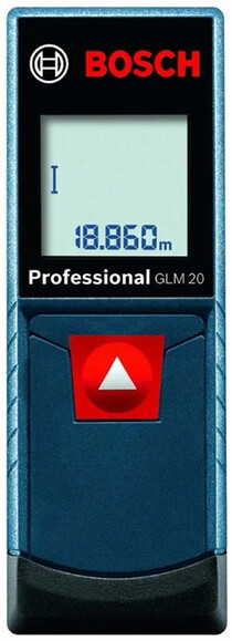Лазерний далекомір Bosch GLM 20 (601072) фото 3