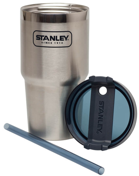 Термокухоль з соломинкою стальний Stanley Quencher 0.6 л (6939236341523) фото 3
