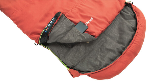 Спальный мешок Outwell Campion Lux/-1°C Red Left (230356) (928832) изображение 4