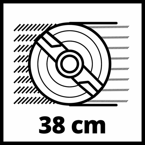 Аккумуляторная газонокосилка Einhell RASARRO 36/38 (2x4 Aч) (3413180) изображение 12