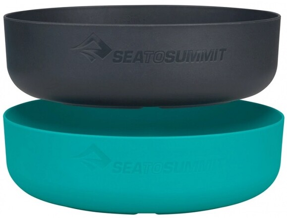 Набор посуды Sea To Summit DeltaLight Bowl Set Pacific Blue/Charcoal (STS AKI2008--05062101)