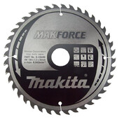 Пильний диск Makita MAKForce по дереву 190x30 мм 40Т (B-08486)