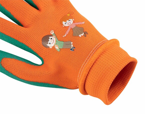 Перчатки рабочие детские Neo Tools р.4, оранжевый (97-644-4) изображение 5