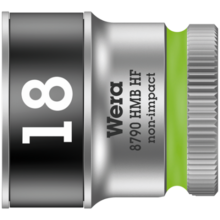 Торцева головка Wera 8790 HMB HF Zyklop 3/8 18х29 мм, з фіксуючою функцією (05003752001)