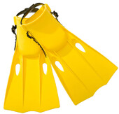 Дитячі ласти для плавання Intex Small Swim Fins (35-37), жовті (55936)