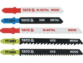 Полотно для електролобзика YATO MIX 75-100 мм, 5 шт. (YT-3445)