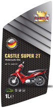 Моторное масло CASTLE SUPER 2T MOTORCYCLE OILS, 1 л (63516)