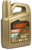 Моторное масло LUBEX PRIMUS MV 5W30, 4 л (61779)