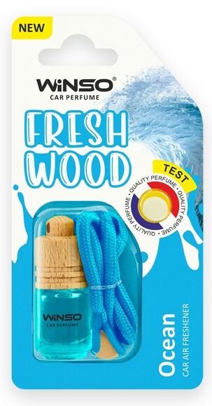 Ароматизатор для автомобіля Winso Fresh Wood Ocean, 4.5 мл (530320)