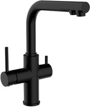 Змішувач для кухні IMPRESE Daicy, з підключенням фільтра, чорний, 35 мм (55009B-F)
