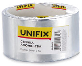 Стрічка клейка алюмінієва UNIFIX 50 мм, 5 м (AL-5005)