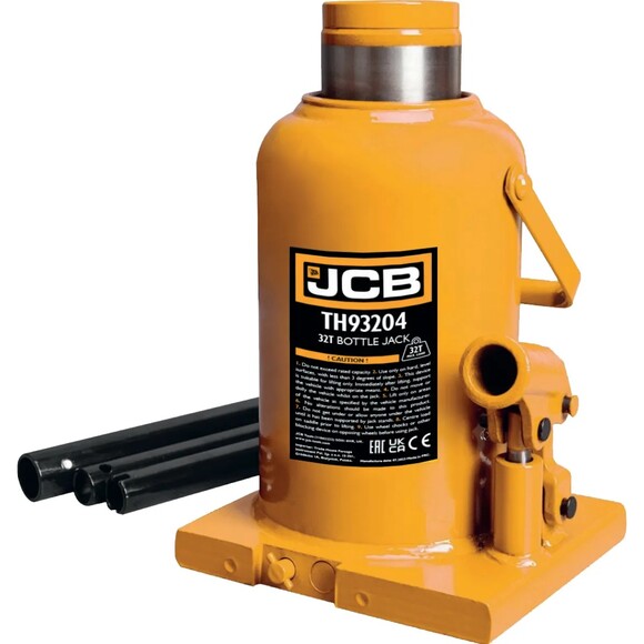 Домкрат бутылочный JCB Tools 32 т (JCB-TH93204) изображение 2