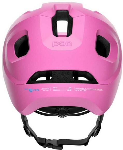 Шлем велосипедный POC Axion SPIN, Actinium Pink Matt, M/L (PC 107321723MLG1) изображение 4