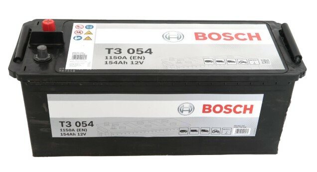 

Аккумулятор Bosch Т3 054, 154Ah/1150A (0 092 T30 540)