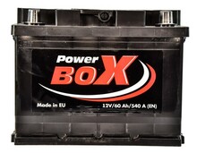 Аккумулятор PowerBox 6 CT-60-R Euro, 60 Ач, 12 В (SLF06000)