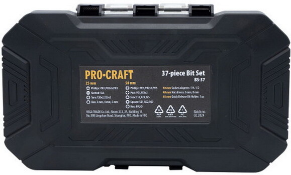 Набор бит Procraft BS-37 (000037) изображение 5