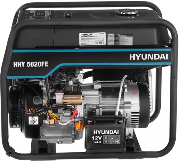 Генератор бензиновый Hyundai HHY 5020FE изображение 4
