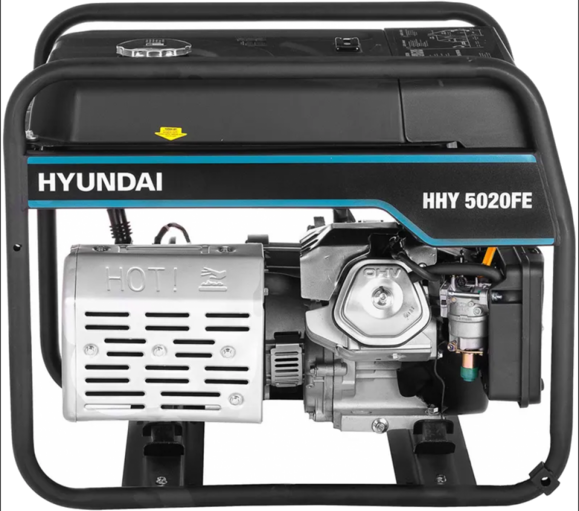Генератор бензиновый Hyundai HHY 5020FE изображение 5