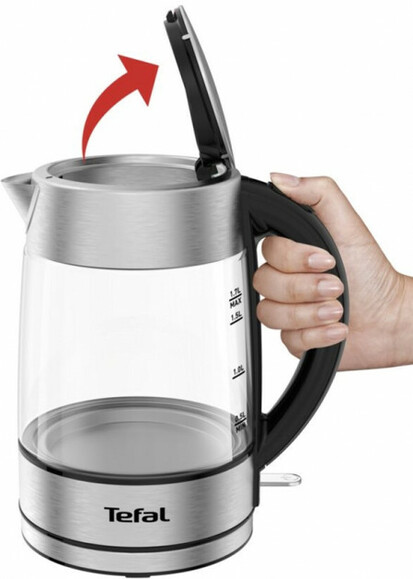 Электрочайник Tefal Glass Kettle KI772D38 изображение 8