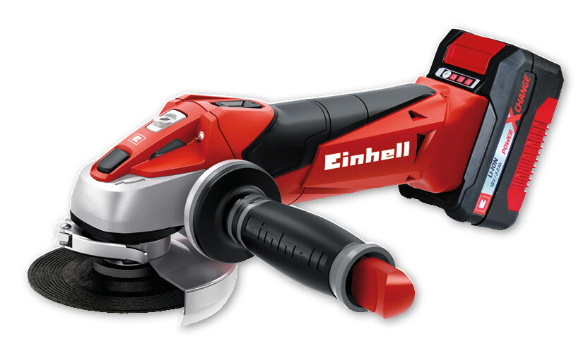 

Болгарка аккумуляторная Einhell TE-AG 18/115 Li Kit (1х3,0Ah) (4431119)