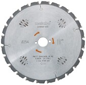 Пильний диск Metabo 230х2,6х30мм, НМ, FZ/FA = 18 (628010000)