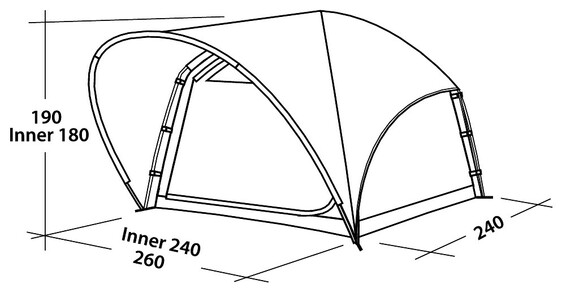 Палатка Easy Camp Pavonis 400 (43262) изображение 5
