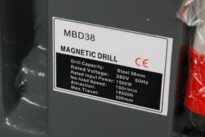 Сверлильный станок с магнитным основанием FDB Maschinen MBD38 изображение 3