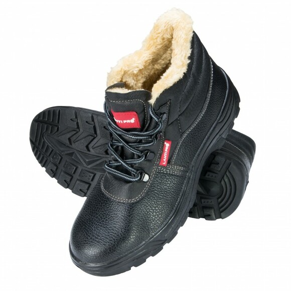 Ботинки рабочие Lahti Pro кожаные зимние р.41 защита подошвы и носка черные (L3030341)