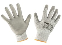 Перчатки Neo Tools с полиуретановым покрытием против порезов р.10 (97-609-10)