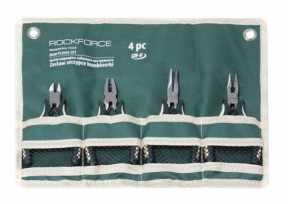 Набор шарнирно-губцевого инструмента Rock FORCE мини 4 предмета RF-5045A