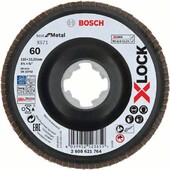 Диск лепестковый Bosch X-LOCK Best for Metal X571, G60, 115 мм (2608621764)