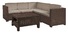 Набір меблів Keter Provence Set, коричневий (3253929173011)
