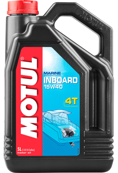 Моторна олива Motul Inboard 4T 15W40, 5 л (106359)